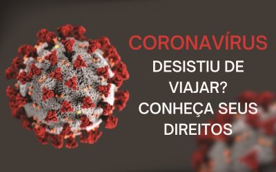 Consumidores podem pedir cancelamento ou remarcação de voos e pacotes de viagem em razão do coronavírus