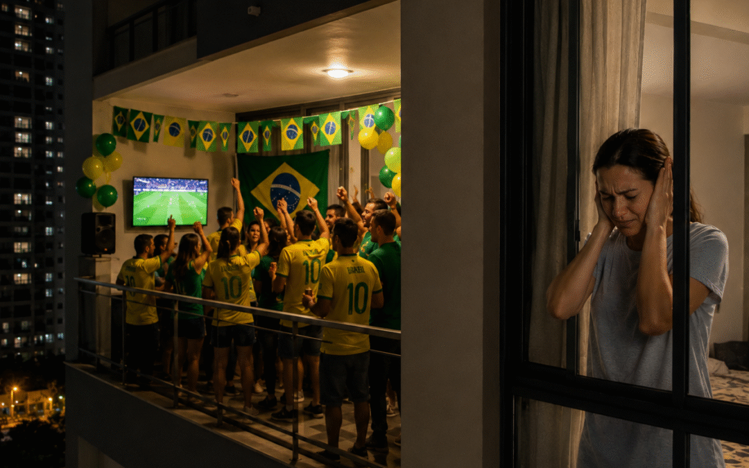 Direito ao Sossego em Condomínio na Copa do Mundo 2026